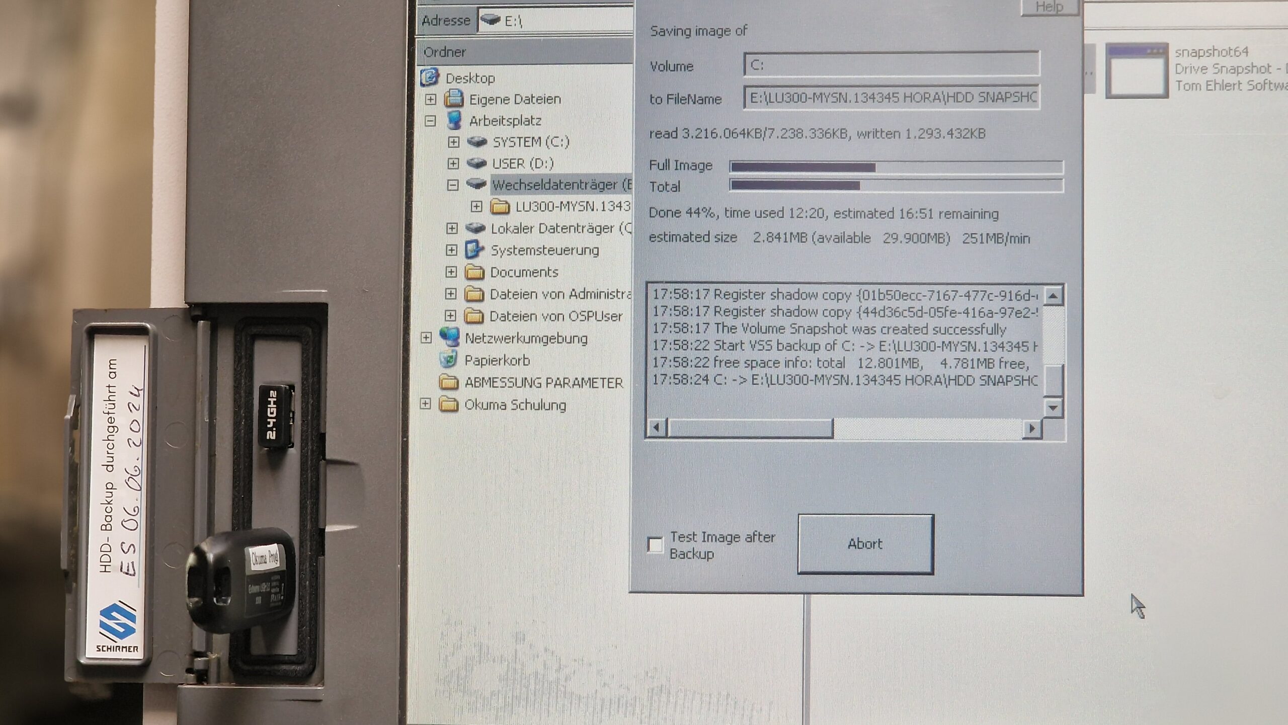 Datensicherung Daten-Sicherung